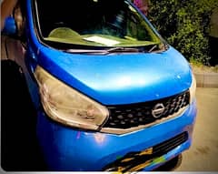 PKR 3500/- CAR FOR RENT  BLUE NISSAN DAYZ