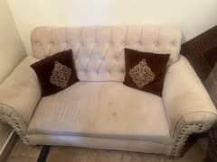6 seater sofa set - velvet poshish