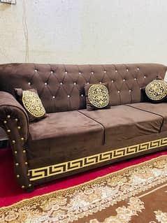 5 seater Sofa set in new condition