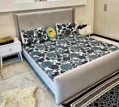 Designer king size bed set