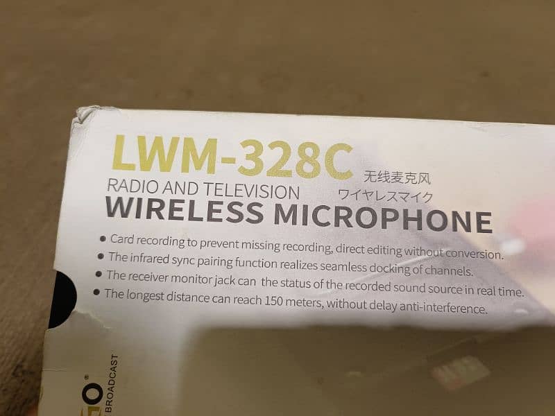 LENSGO LWM-328C
Microphone 1