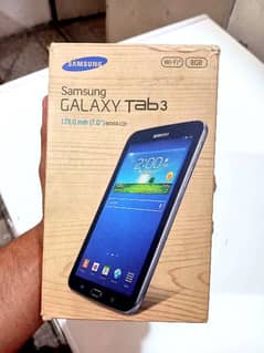 SAMSUNG GALAXY TAB 3 7 INCHES WITH BOX & CHARGER!!!