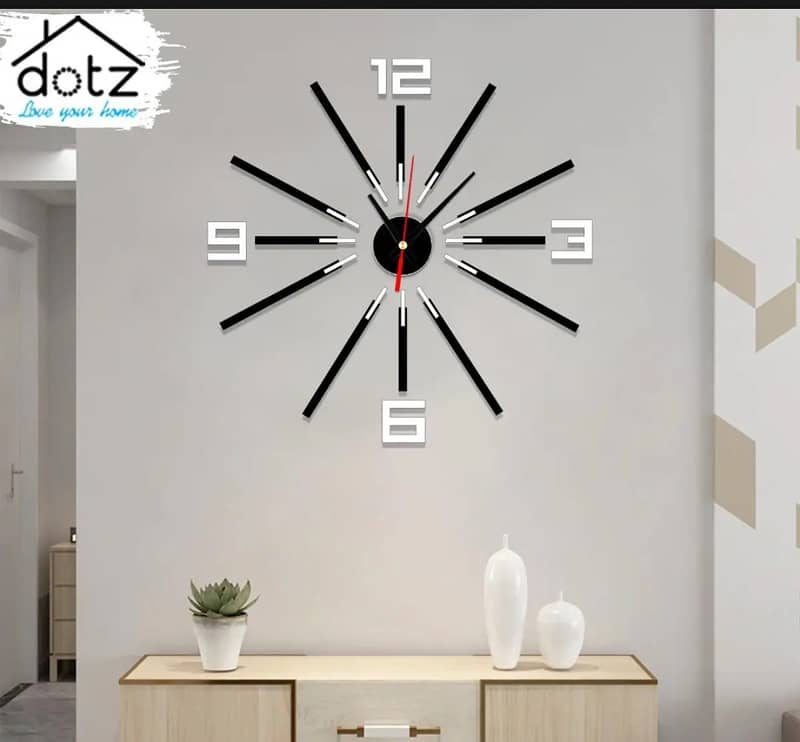 Wooden wall clock 1