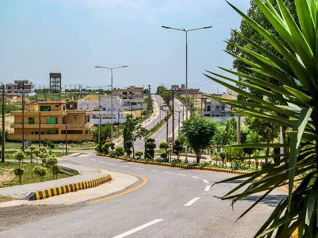 1 kanal Corner Double Road Prime Location Plot For Sale in Fazaia Housing Scheme Tarnol islamabad 12