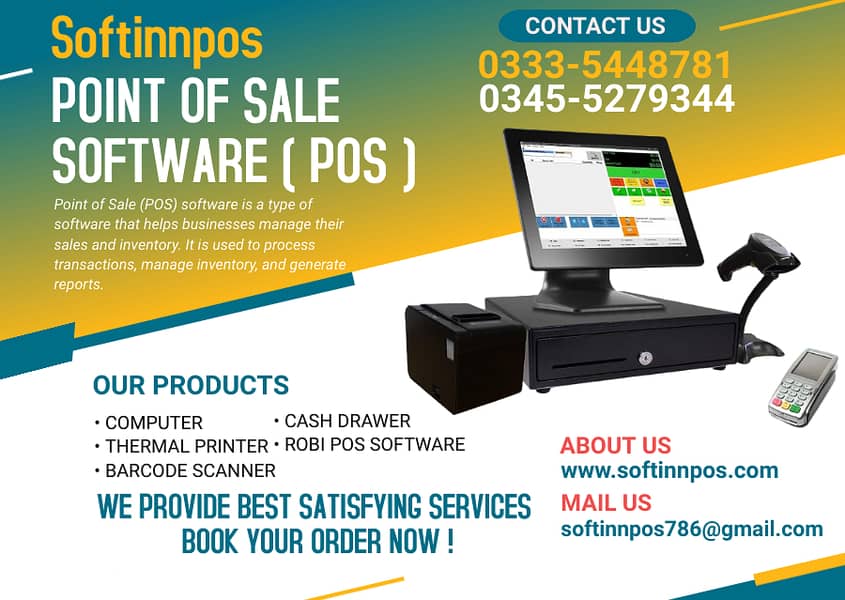 POS Software/Point of Sale/Restaurant/Retail Shop/Garments/POS Billing 0