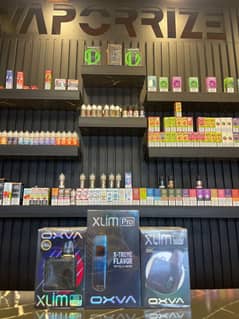 OXVA XSLIM/OXVA PRO/FLAVOURS/RUFFPUFF/TOKYO/VAPE & POD