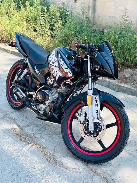 Yamaha YBR 125R 2018 Modified Bike All Geniune Accessories 0