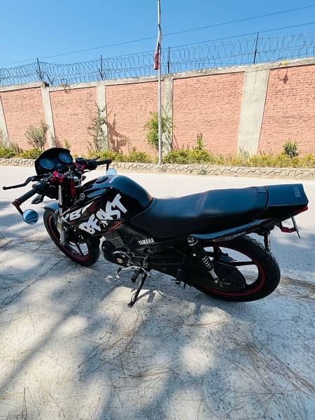 Yamaha YBR 125R 2018 Modified Bike All Geniune Accessories 4