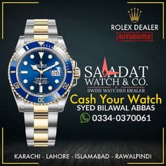 Watch Buyer | Used Rolex Cartier Omega Chopard Hublot Tag Heuer Rado