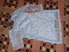 short shirt with patyala net qmeez sitari moti work patyala silk