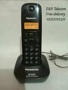 ORIGINAL Panasonic 3411 Malaysia Cordless Phone Free delivery