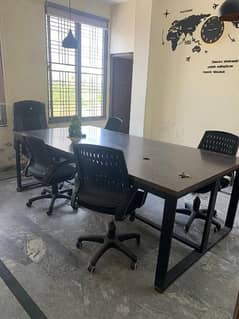 Office Available for rent for day and night with 3 rooms