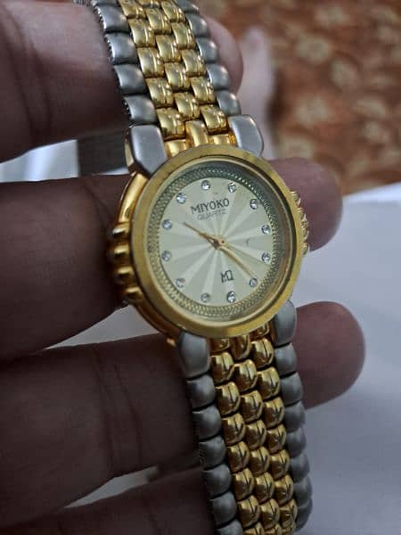 Gold plated watch  / 03213205000 1