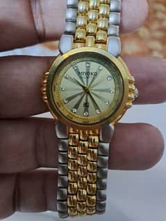 Gold plated watch / 03213205000