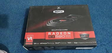 Graphic Card AMD Radeon XFX Rx 580 | 8Gb DDR5