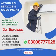 AC Installation , AC Service , AC Repair , Split AC Repair Service