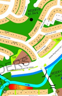 DHA 3 Islamabad I 7.11 Marla Commercial Plot for Sale In Sector B