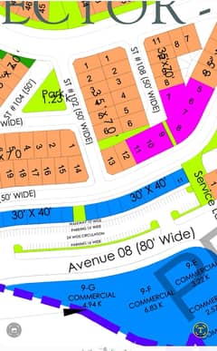 DHA 3 Islamabad I 5.33 Marla Premiere Location Commercial Plot for sale in sector B