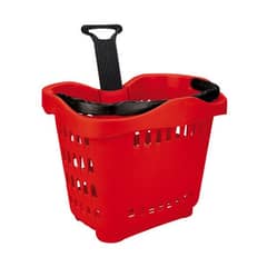 Mart Bucket | Grocery Store Bucket | Plastic Crate | Hand Truck | Rack