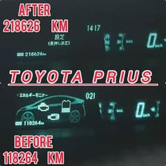 toyota Prius meter reverse