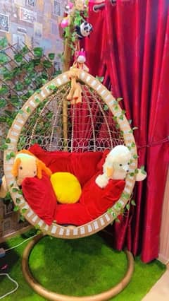 egg hanging swing chair jhola