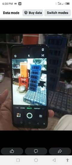 Infinix hott 1o play gd condition one hand use