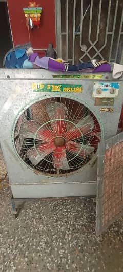 Big Size air cooler with stand good and working conditions