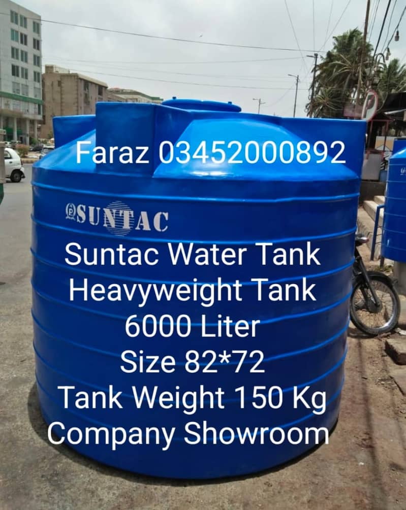 Suntac/Al Ghazi Water Storage Tanks - Reliable & Affordable 10