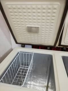 Double door refrigerator plus freezer in a perfect condition