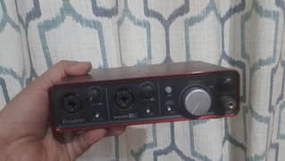 focus rite 2i2 audio interface for sale rarely used in best condition