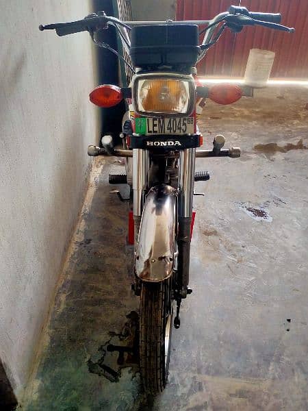 Honda CG 125 model 19 for sale 3