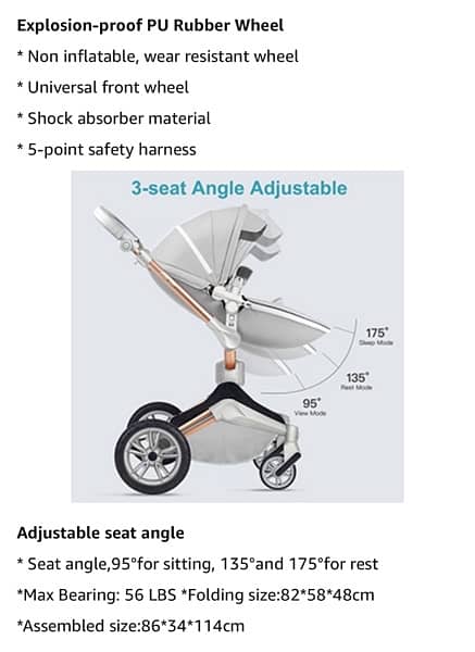 IMPORTED STROLLER/PRAM, PURCHASED FROM USA 2