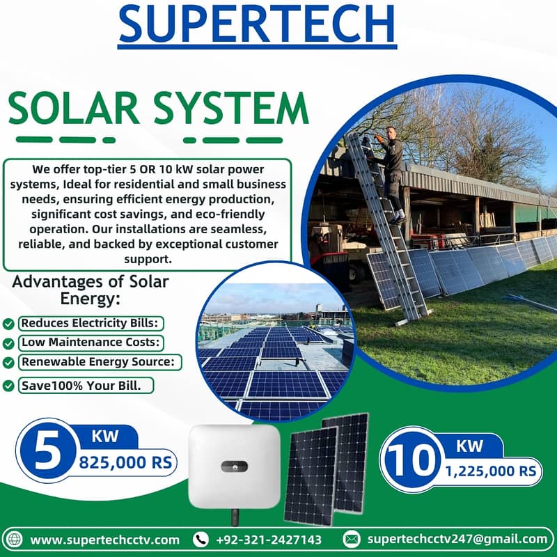 Super Tech Jinko Solar Panel Plates (5KW-  10KW) 0