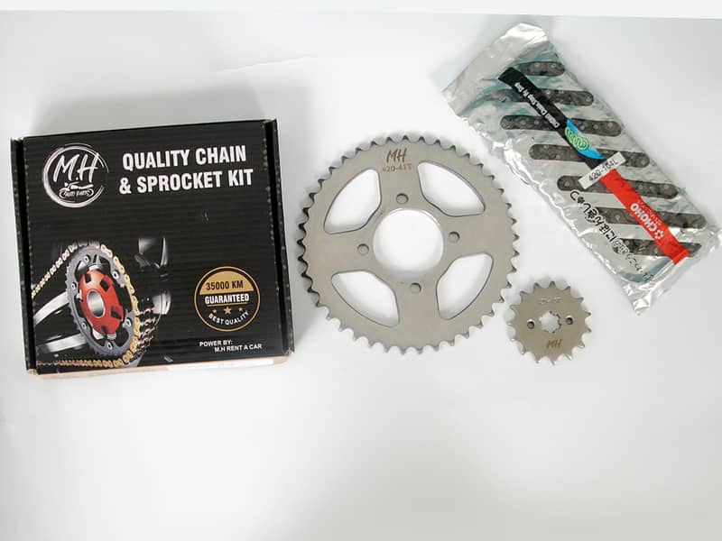 Best Quality Chain and Sprocket kit for 70,125,100, Suzuki 110,150,YBR 3