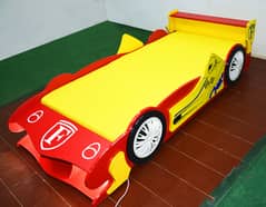 New Style Car Bed for Bedroom, Kids Single Beds Sale in Pakistan