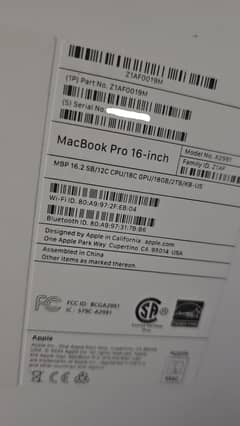Macbook Pro 16" M3 Pro 18-C GPU (18GB /2Tb) Space Black - Box Packed