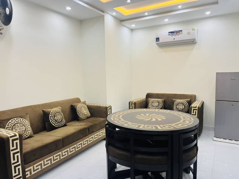 Furnished family Apartment Available For Rent in Bahria Town 2