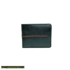Men's cow leather Bi-Fold Wallet