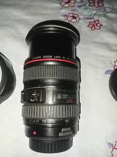 canon 24-105 lens F4L ok for sale cal me 03214794012