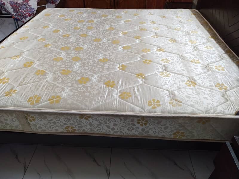 Bed set,Double bed,side table,bed with mattress 2