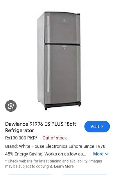 Dawlance refrigerator 1