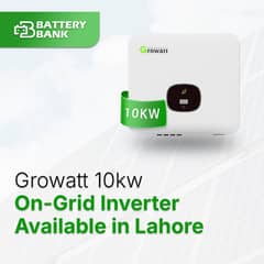 Growatt 10kw (On-Grid inverter available for Sale)