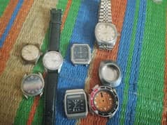 8 vintage watches