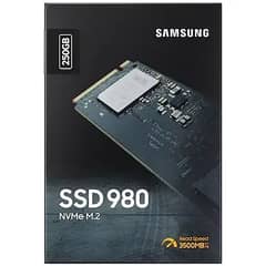 Samsung SSD 980 250GB PCIe 3.0 NVMe M. 2 2280