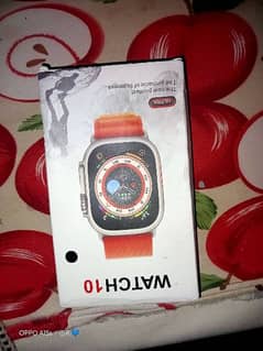 smart watch ultraa 10 black strap