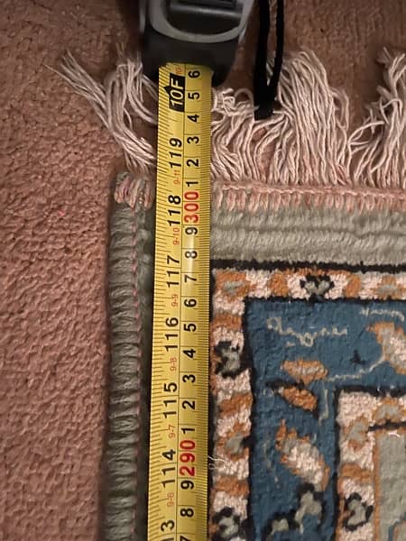 Irani Carpet  length 10, width 6 1/2 F 4