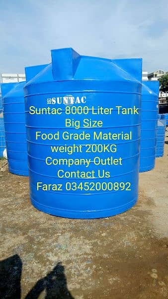 Suntac/Al Ghazi Water Storage Tanks - Reliable & Affordable 14