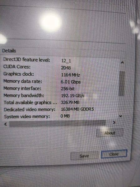 DELL PRECISION 7530 I7 8TH 16GB RAM 256SSD 4GB GRAPHIC CARD 15.6" 8