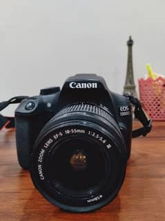 Canon DSLR EOS 1300D with Canon Zoom Lens EF-S 18-55mm
