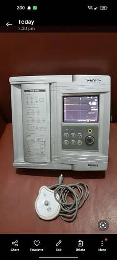BIONET Twinview FC-1400 Fetal Monitor Medical Equipment